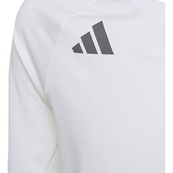 Voorvertoning: Adidas Hilo Long Sleeve Volleybalshirt Kinderen - Wit