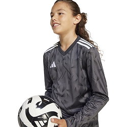 Voorvertoning: Adidas Team Icon 25 Voetbalshirt Lange Mouw Kinderen - Zwart