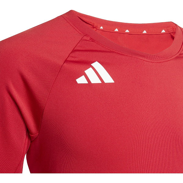 Adidas Hilo Long Sleeve Volleybalshirt Kinderen - Rood / Wit