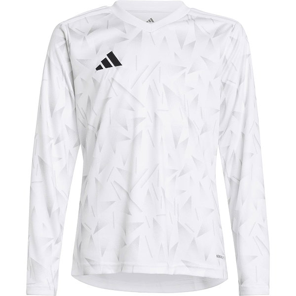Adidas Team Icon 25 Voetbalshirt Lange Mouw Kinderen - Wit