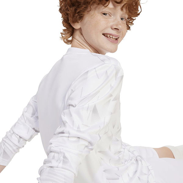 Adidas Team Icon 25 Voetbalshirt Lange Mouw Kinderen - Wit