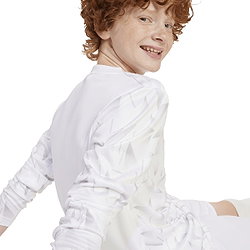 Voorvertoning: Adidas Team Icon 25 Voetbalshirt Lange Mouw Kinderen - Wit