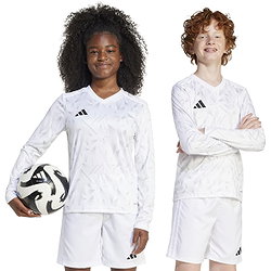 Voorvertoning: Adidas Team Icon 25 Voetbalshirt Lange Mouw Kinderen - Wit