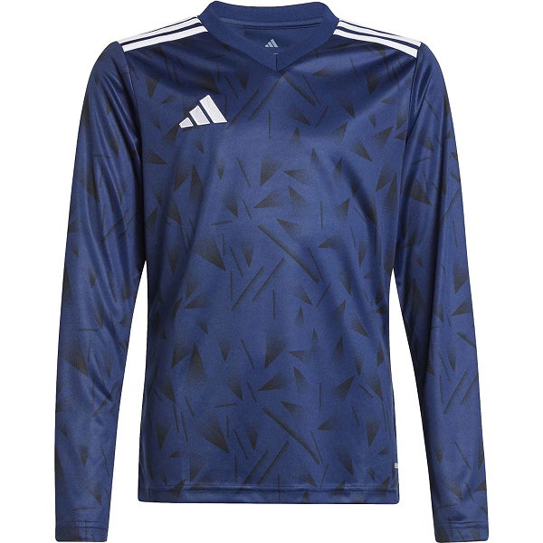Adidas Team Icon 25 Voetbalshirt Lange Mouw Kinderen - Marine