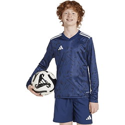 Voorvertoning: Adidas Team Icon 25 Voetbalshirt Lange Mouw Kinderen - Marine
