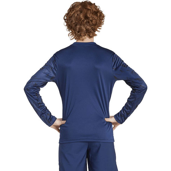 Adidas Team Icon 25 Voetbalshirt Lange Mouw Kinderen - Marine