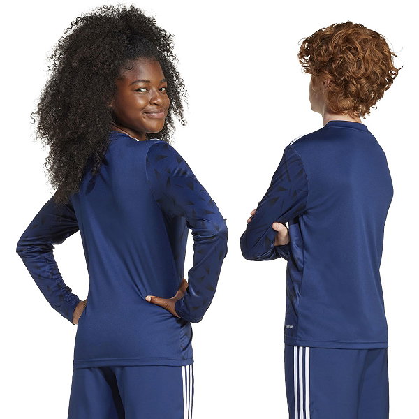 Adidas Team Icon 25 Voetbalshirt Lange Mouw Kinderen - Marine