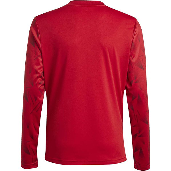 Adidas Team Icon 25 Voetbalshirt Lange Mouw Kinderen - Rood / Wit