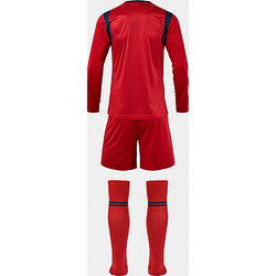 Présentation: Joma Zamora XI Set De Gardien De But Hommes - Rouge / Marine