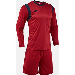 Présentation: Joma Zamora XI Set De Gardien De But Enfants - Rouge / Marine