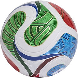 Présentation: Adidas Fifa World Cup 26 Trionda League Boxed Ballon D'entraînement - Blanc / Royal / Rouge