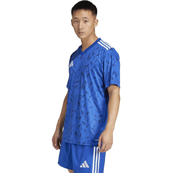 Adidas Team Icon 25 Shirt Korte Mouw Heren - Royal / Wit