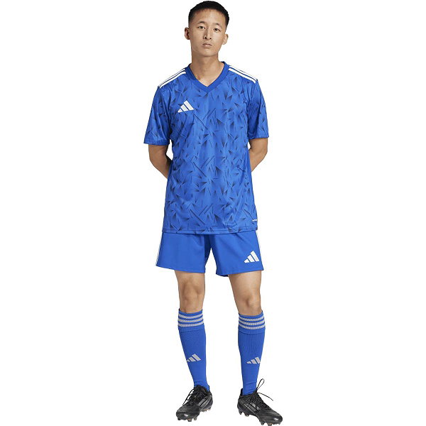 Adidas Team Icon 25 Shirt Korte Mouw Heren - Royal / Wit
