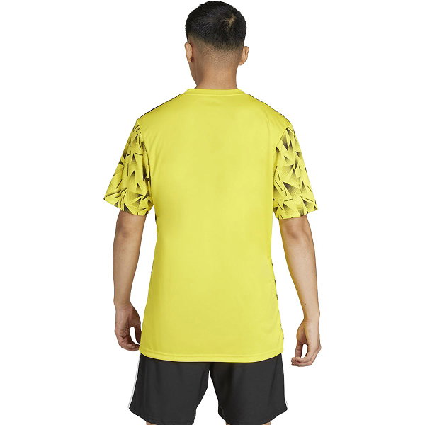 Adidas Team Icon 25 Trikot Kurzarm Herren - Gelb / Schwarz