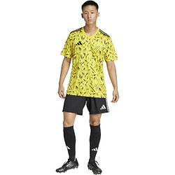 Vorschau: Adidas Team Icon 25 Trikot Kurzarm Herren - Gelb / Schwarz