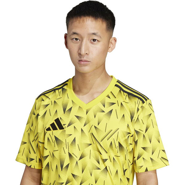 Adidas Team Icon 25 Trikot Kurzarm Herren - Gelb / Schwarz