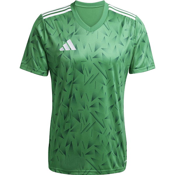 Adidas Team Icon 25 Maillot Manches Courtes Hommes - Vert / Blanc