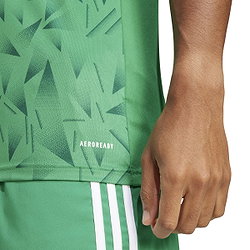 Présentation: Adidas Team Icon 25 Maillot Manches Courtes Hommes - Vert / Blanc