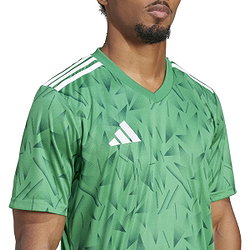 Présentation: Adidas Team Icon 25 Maillot Manches Courtes Hommes - Vert / Blanc