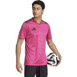 Vorschau: Adidas Team Icon 25 Trikot Kurzarm Herren - Rosa / Schwarz