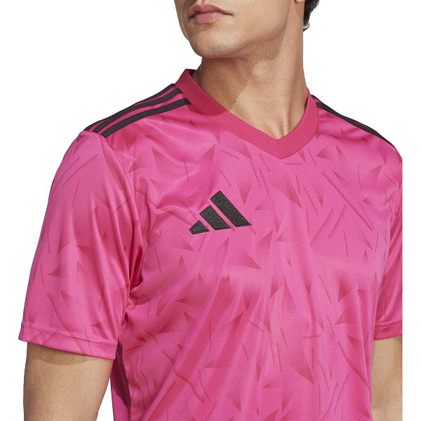 Adidas Team Icon 25 Trikot Kurzarm Herren - Rosa / Schwarz