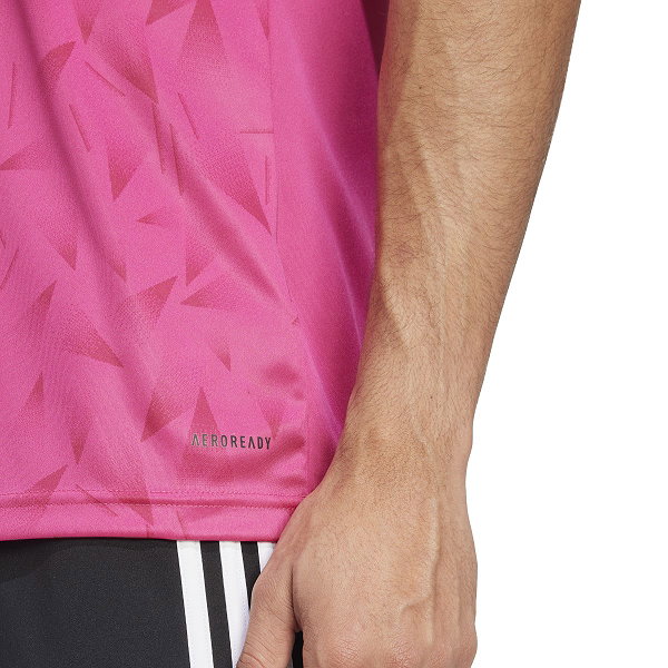 Adidas Team Icon 25 Trikot Kurzarm Herren - Rosa / Schwarz