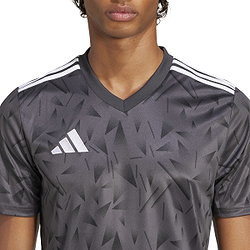 Présentation: Adidas Team Icon 25 Maillot Manches Courtes Hommes - Noir / Blanc