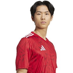 Vorschau: Adidas Team Icon 25 Trikot Kurzarm Herren - Rot / Weiß