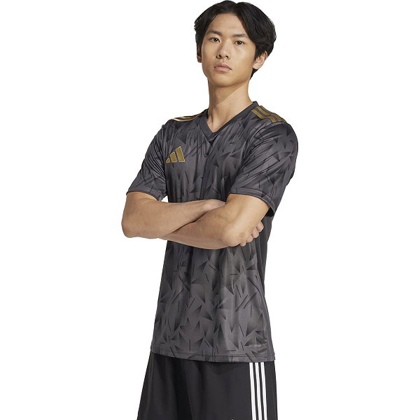 Adidas Team Icon 25 Trikot Kurzarm Herren - Schwarz / Gold