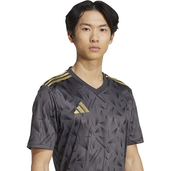 Adidas Team Icon 25 Trikot Kurzarm Herren - Schwarz / Gold
