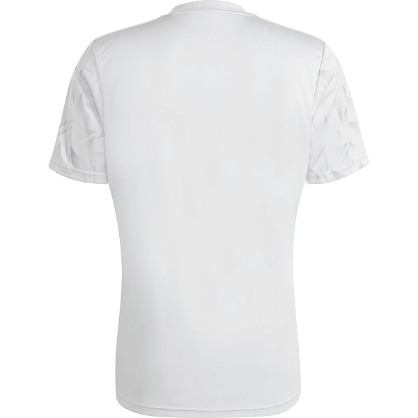 Adidas Team Icon 25 Maillot Manches Courtes Hommes - Gris Clair / Blanc