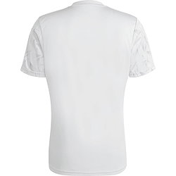 Présentation: Adidas Team Icon 25 Maillot Manches Courtes Hommes - Gris Clair / Blanc
