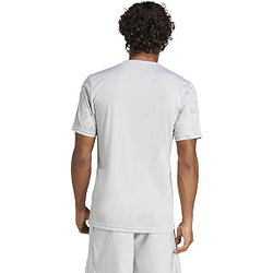 Présentation: Adidas Team Icon 25 Maillot Manches Courtes Hommes - Gris Clair / Blanc