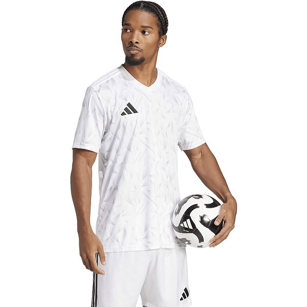 Adidas Team Icon 25 Trikot Kurzarm Herren - Weiß / Schwarz