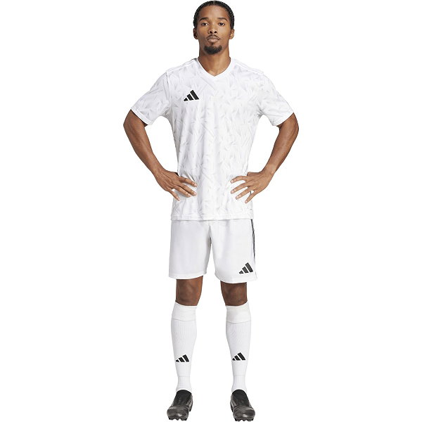Adidas Team Icon 25 Trikot Kurzarm Herren - Weiß / Schwarz