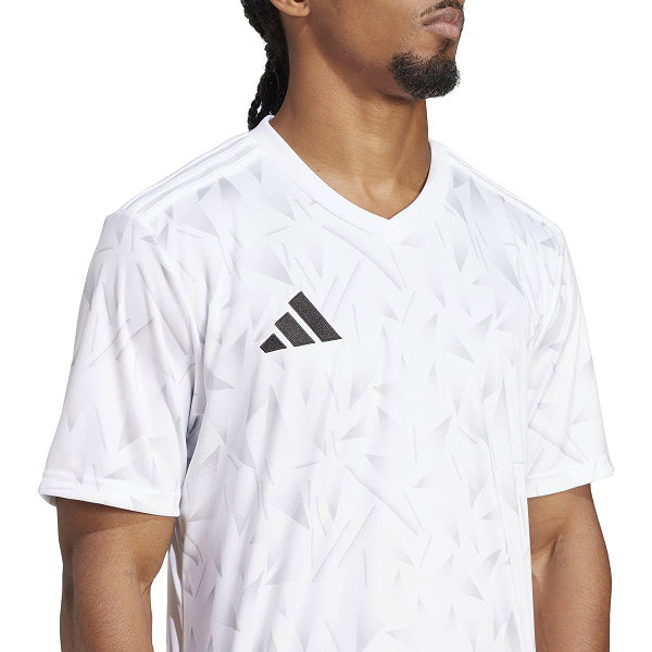 Adidas Team Icon 25 Trikot Kurzarm Herren - Weiß / Schwarz