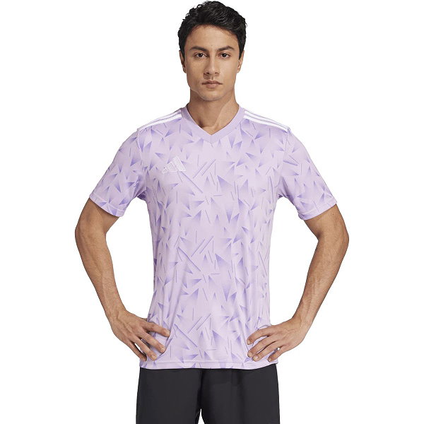 Adidas Team Icon 25 Trikot Kurzarm Herren - Violett / Weiß