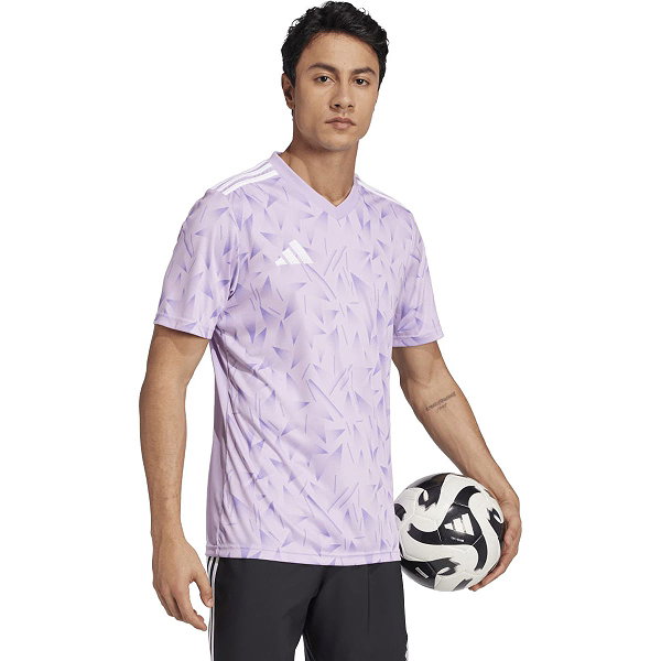 Adidas Team Icon 25 Trikot Kurzarm Herren - Violett / Weiß