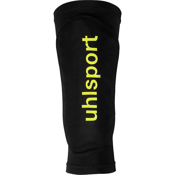 Uhlsport X Plate Protège-Tibias - Noir / Jaune Fluo