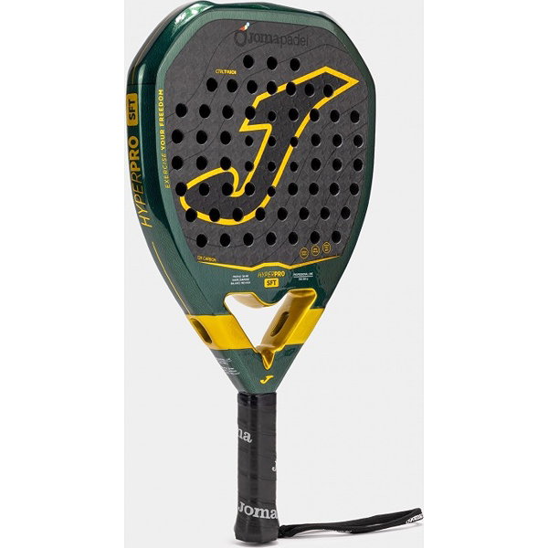 Joma Hyper Pro Soft Padelracket - Zwart / Groen