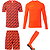 Uhlsport Progressive Set De Gardien De But Hommes - Rouge Fluo / Jaune Fluo