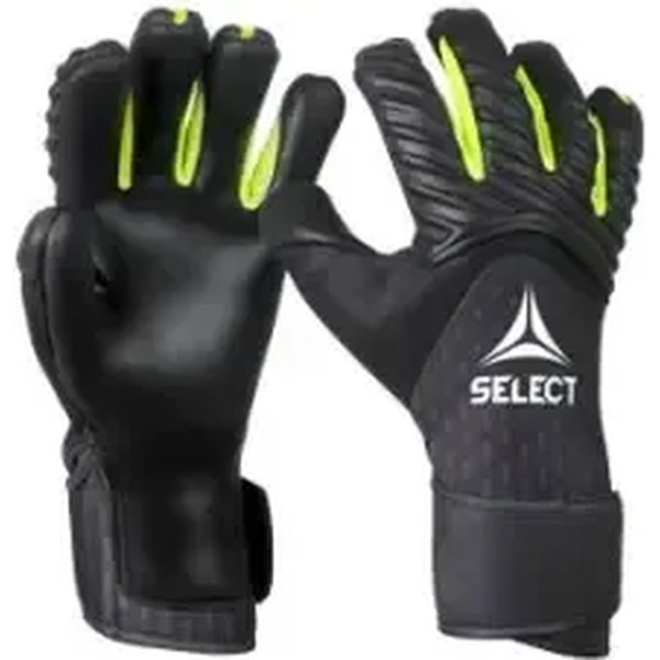 Select 90 Flexi Kids V26 Keepershandschoenen Kinderen - Zwart / Fluogeel