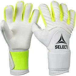 Select 88 Kids V26 Gants De Gardien Enfants - Blanc / Jaune Fluo