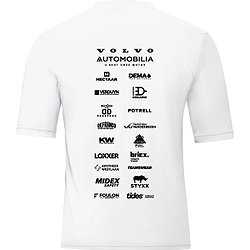Voorvertoning: Jako Team Shirt Korte Mouw Kinderen - Wit
