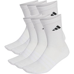 Adidas Crew 6-Pack Sportsokken - Wit