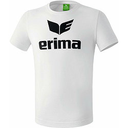 Erima Promo T-Shirt Kinder - Weiß / Schwarz