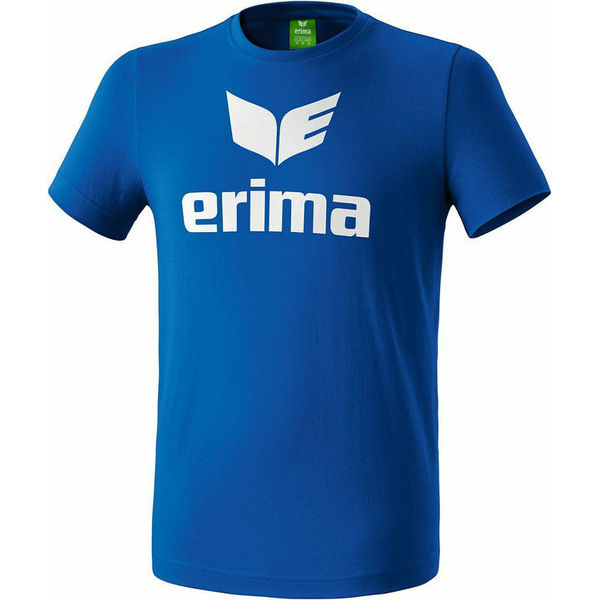 Erima Promo T-Shirt Heren - Royal / Wit