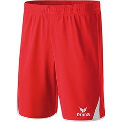 Erima 5-Cubes Short Hommes - Rouge / Blanc