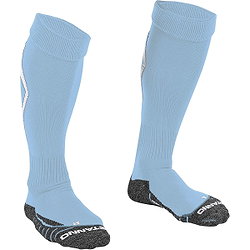Stanno Forza Chaussettes De Football - Blanc / Bleu Clair