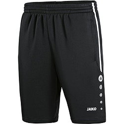 Jako Active Trainingsshort Kinderen - Zwart / Wit